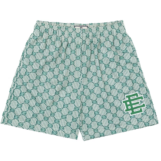 Eric Emanuel EE Basic Short (FW21) Green by Eric Emanuel in Shorts. Available at KershKicks for £150.00. A must-have for fans of Eric Emanuel looking to elevate their style with this Shorts.