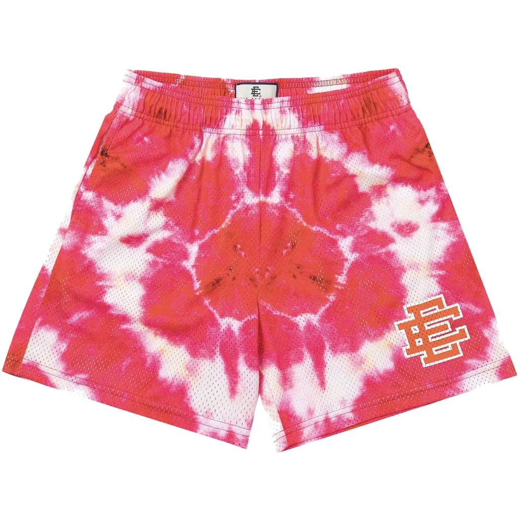 Eric Emanuel Shorts Tie Dye Orange by Eric Emanuel in Shorts. Available at KershKicks for £150.00. A must-have for fans of Eric Emanuel looking to elevate their style with this Shorts.