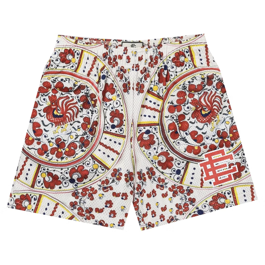 Eric Emanuel Shorts Rooster White by Eric Emanuel in Shorts. Available at KershKicks for £150.00. A must-have for fans of Eric Emanuel looking to elevate their style with this Shorts.