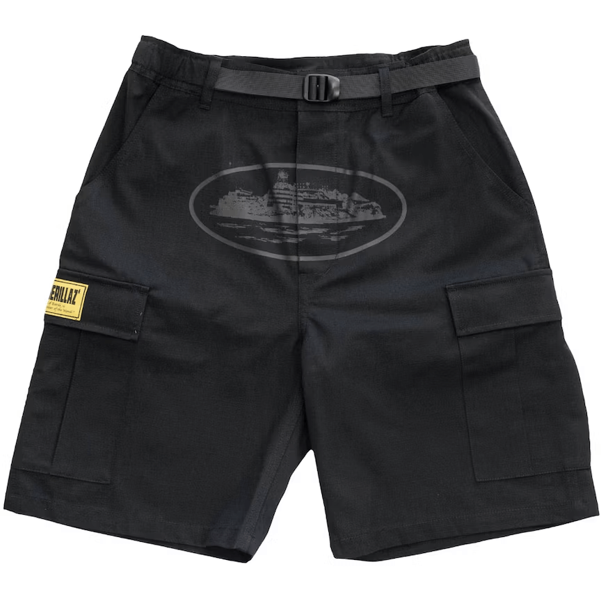 Corteiz OG Cargo Shorts Triple Black by Corteiz in Shorts. Available at KershKicks for £155.00. A must-have for fans of Corteiz looking to elevate their style with this Shorts.