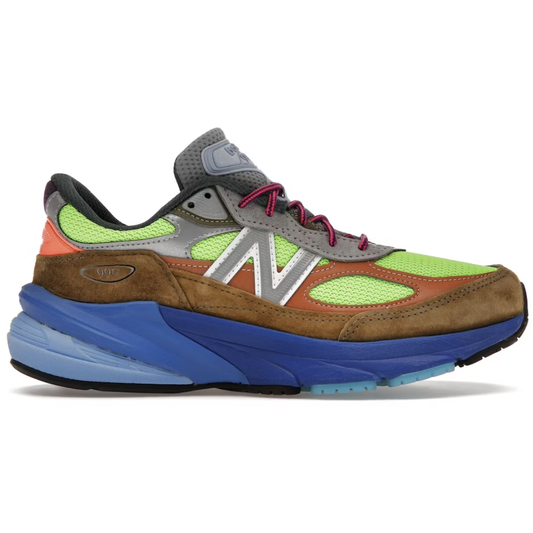 New Balance 990v6 MiUSA Action Bronson Baklava by New Balance in Shoes. Available at KershKicks for £400.00. A must-have for fans of New Balance looking to elevate their style with this Shoes.