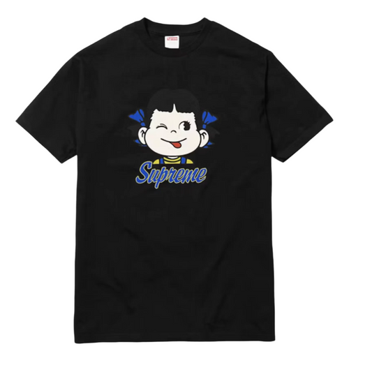 Supreme Peko Milky Candy Tee - Black by Supreme from £225.00