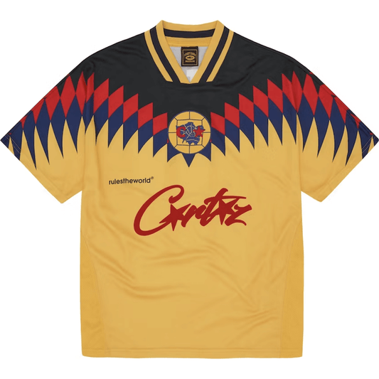 Corteiz Club RTW Football Jersey Multicolor by Corteiz in . Available at KershKicks for £165.00. A must-have for fans of Corteiz looking to elevate their style with this T-Shirt.