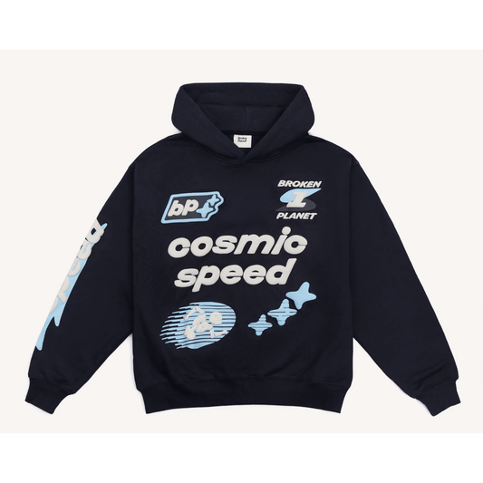Broken Planet Cosmic Speed Hoodie by Broken Planet Market in Clothing. Available at KershKicks for £185.00. A must-have for fans of Broken Planet Market looking to elevate their style with this Hoodie.