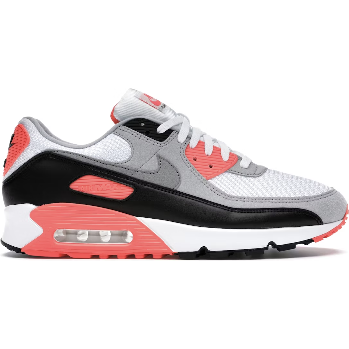 Nike Air Max 90 Infrared (2020) by Nike in Shoes. Available at KershKicks for £225.00. A must-have for fans of Nike looking to elevate their style with this Shoes.