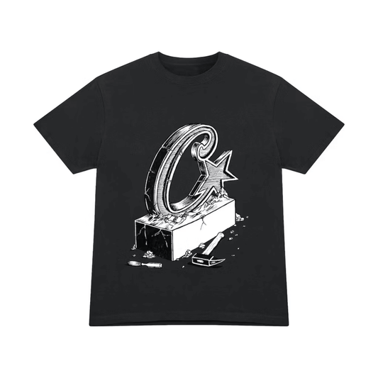 Corteiz Chisel Tee Black by Corteiz in . Available at KershKicks for £85.00. A must-have for fans of Corteiz looking to elevate their style with this T-Shirt.
