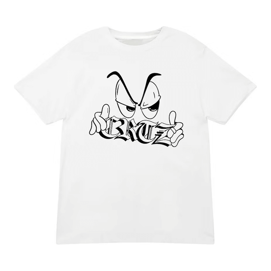 Corteiz Side Eye Tee White by Corteiz in . Available at KershKicks for £85.00. A must-have for fans of Corteiz looking to elevate their style with this T-Shirt.