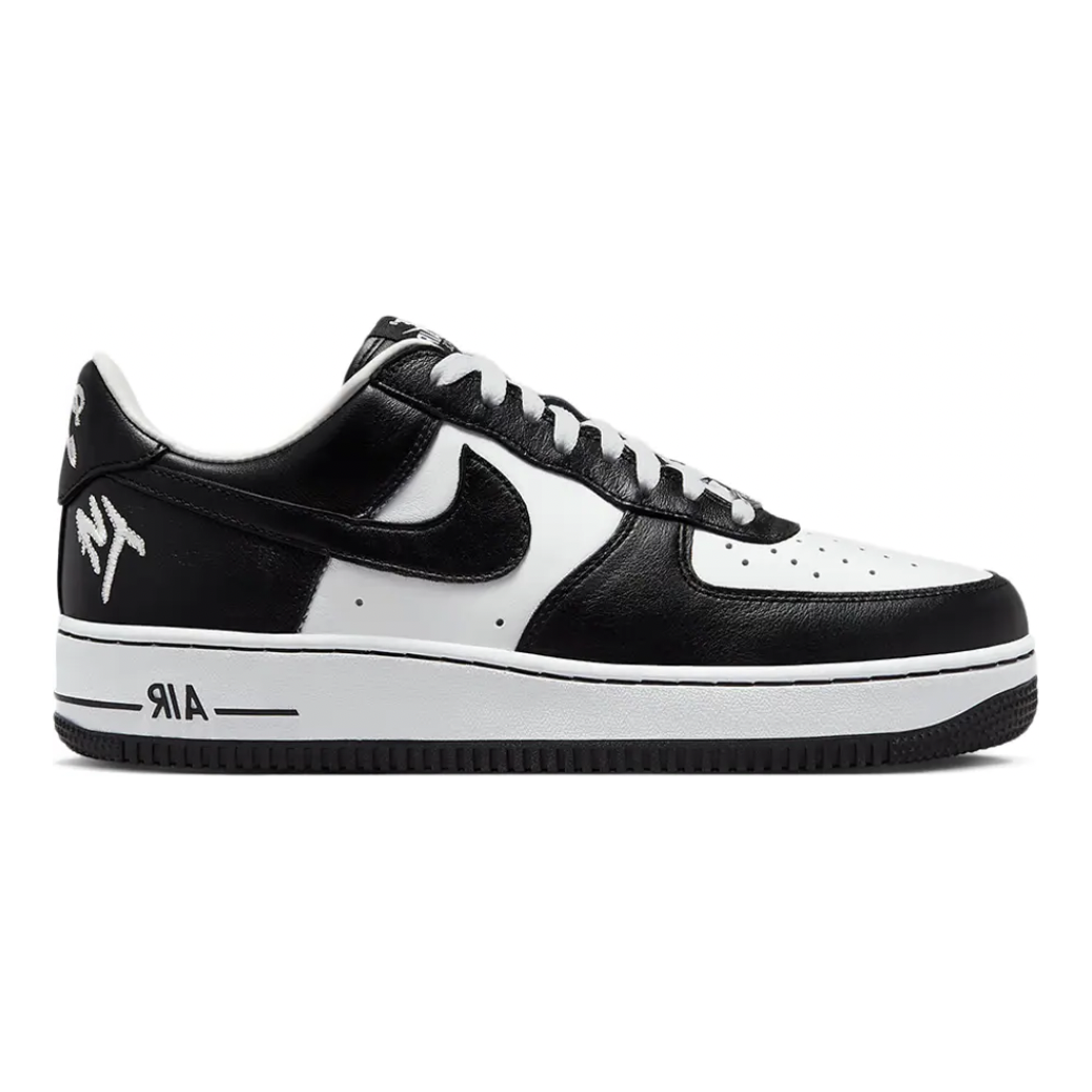 Terror Squad Nike Air Force 1 Low Black White by Nike in Shoes. Available at KershKicks for £185.00. A must-have for fans of Nike looking to elevate their style with this Shoes.