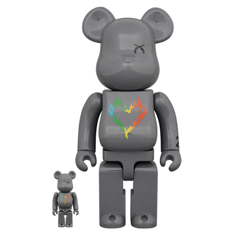 Bearbrick x roarguns 20th Anniversary 100% & 400% Set by Bearbrick in Clothing Accessories. Available at KershKicks for £200.00. A must-have for fans of Bearbrick looking to elevate their style with this Accessories.