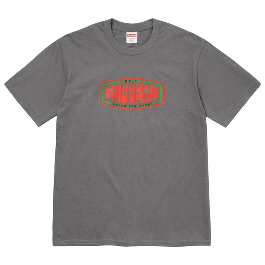 Supreme Pound Tee Charcoal from Supreme