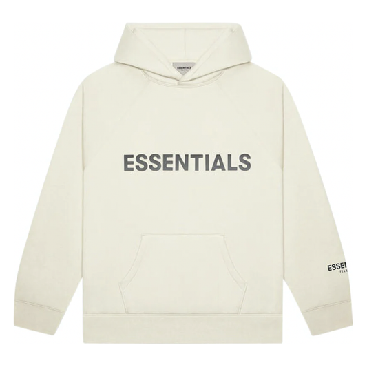 Fear of God Essentials Pullover Hoodie Applique Logo Buttercream