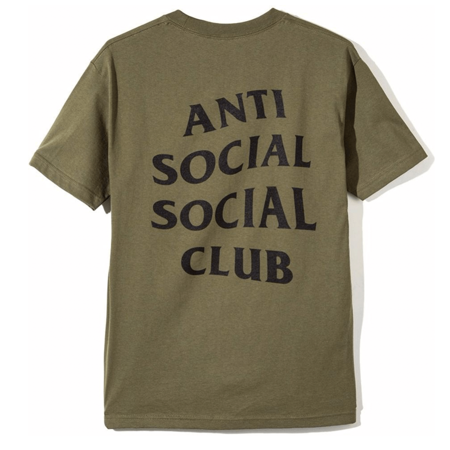 Anti Social Social Club Logo Tee - Olive from Anti Social Social Club