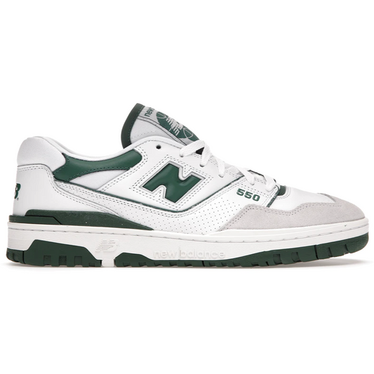 New Balance 550 White Green by New Balance in Shoes. Available at KershKicks for £175.00. A must-have for fans of New Balance looking to elevate their style with this Shoes.