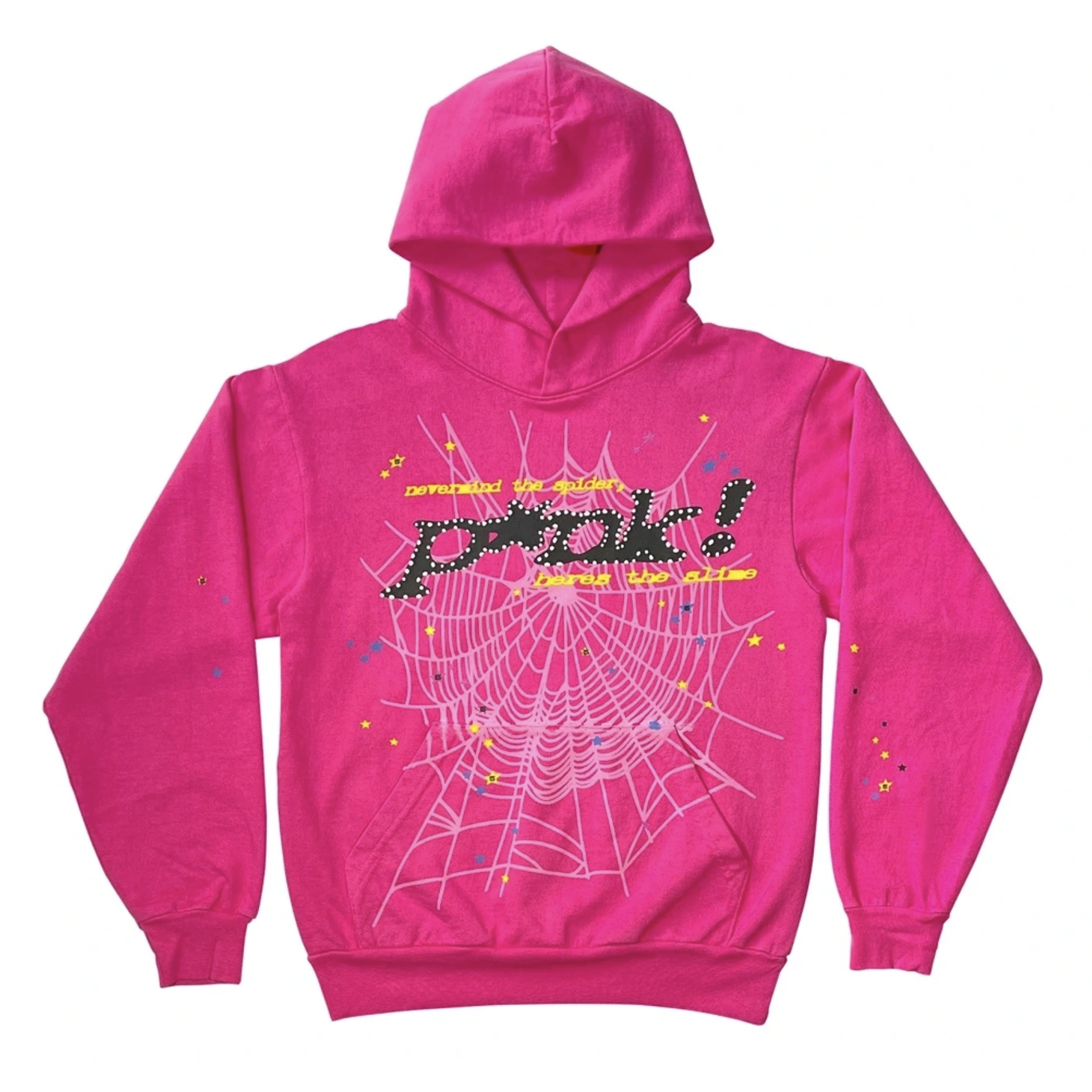 Sp5der P*NK Young Thug Hoodie by Young Thug in . Available at KershKicks for £250.00. A must-have for fans of Young Thug looking to elevate their style with this Hoodie.