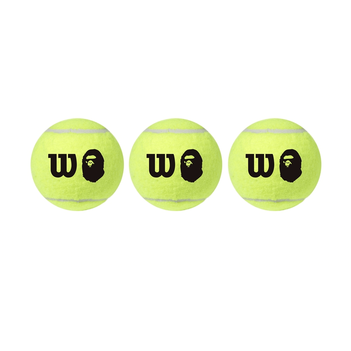 BAPE x Wilson Tennis Ball by Bape in Clothing Accessories. Available at KershKicks for £70.00. A must-have for fans of Bape looking to elevate their style with this Accessories.