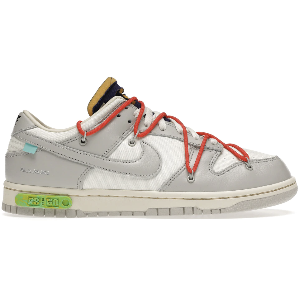 Nike Dunk Low Off-White Lot 23 by Nike in Shoes. Available at KershKicks for £560.00. A must-have for fans of Nike looking to elevate their style with this Shoes.