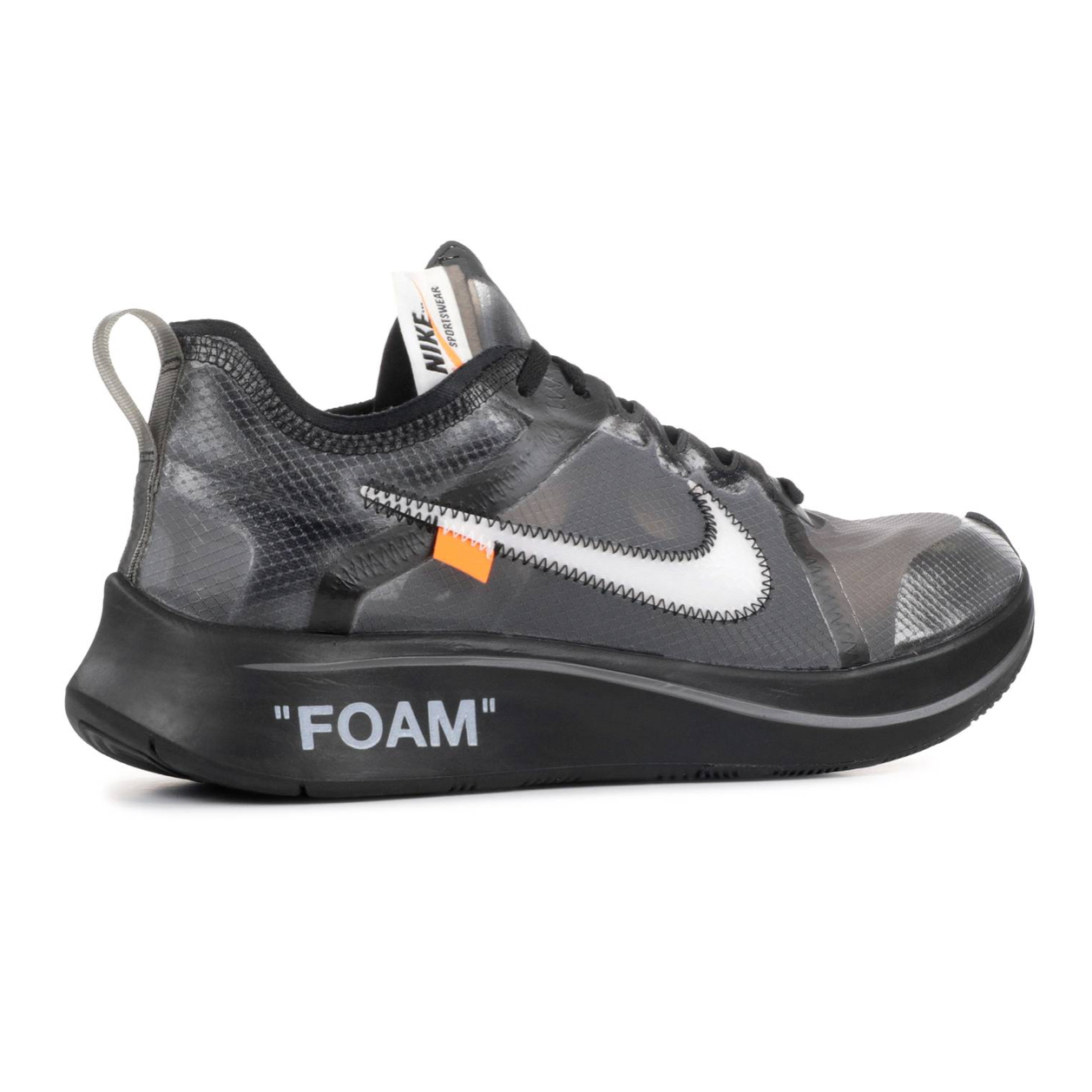 Nike Zoom Fly Off-White Black Silver from Nike