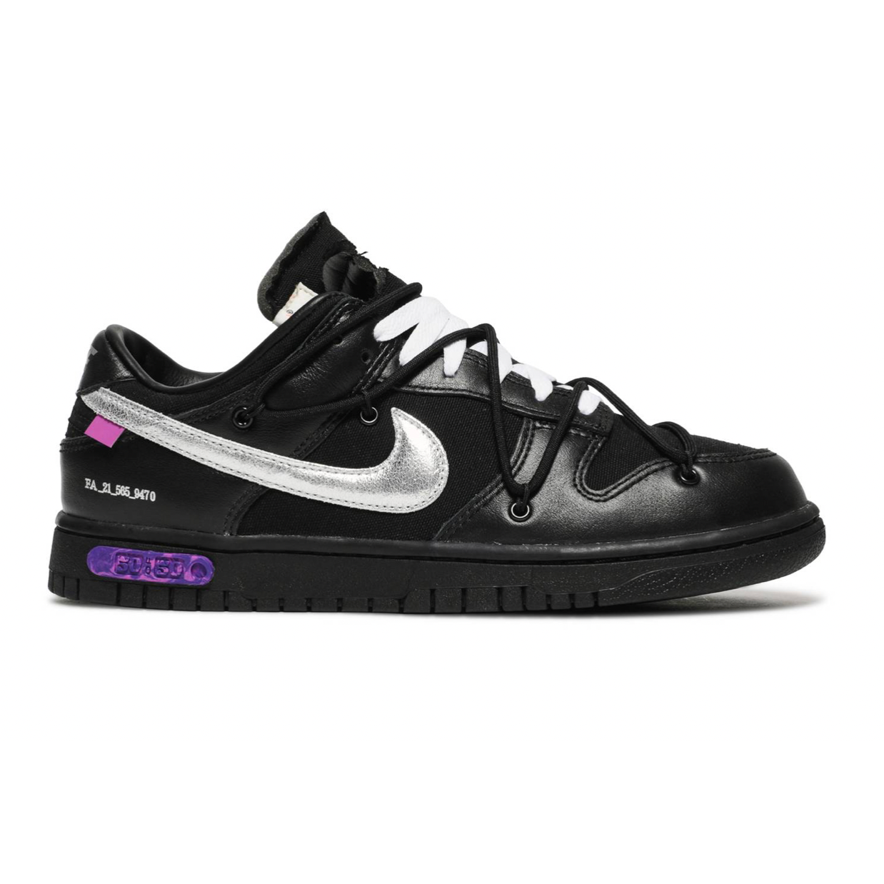 Nike Dunk Low Off-White Lot 50 by Nike in Shoes. Available at KershKicks for £1100.00. A must-have for fans of Nike looking to elevate their style with this Shoes.