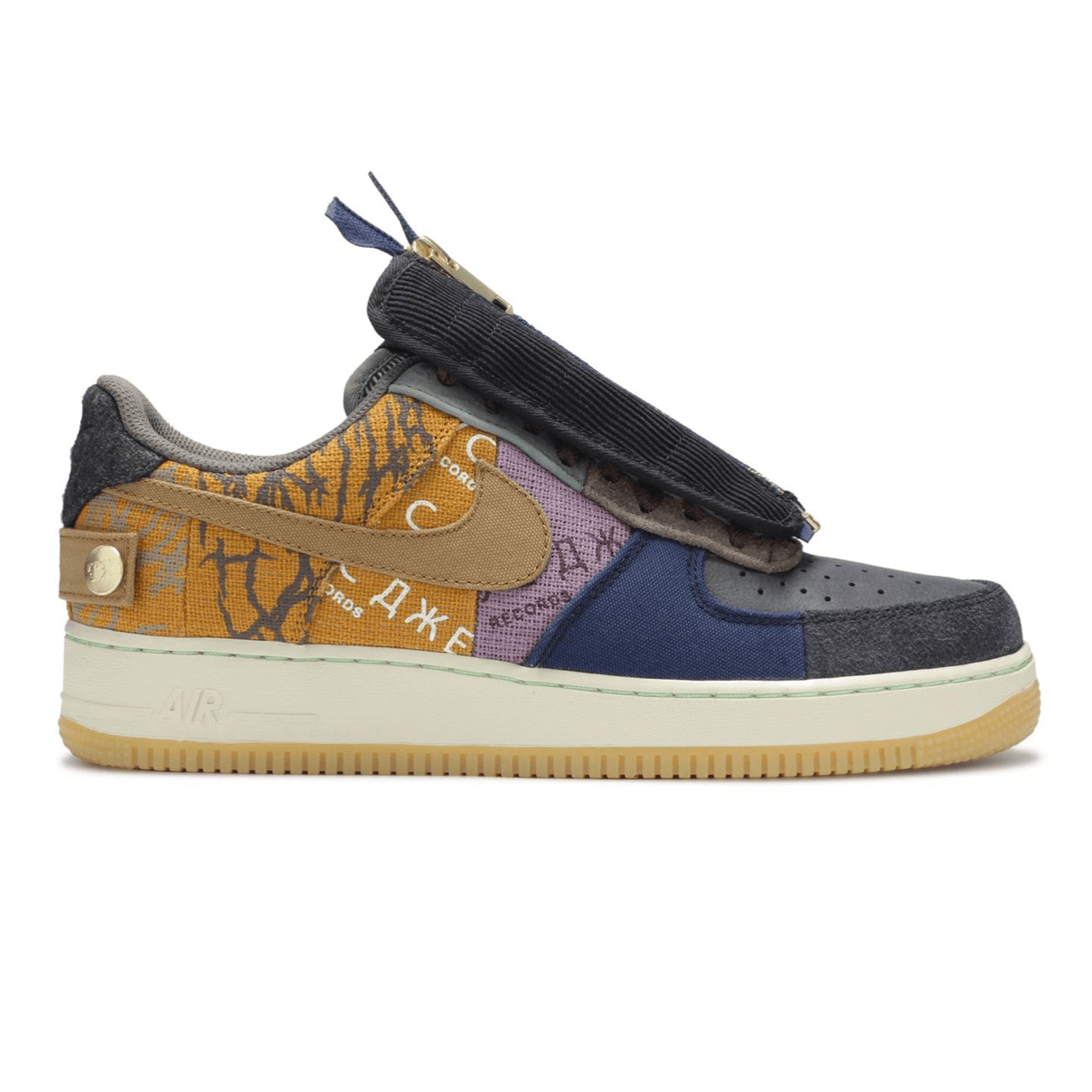 Air Force 1 Low Travis Scott Cactus Jack by Nike in Shoes. Available at KershKicks for £500.00. A must-have for fans of Nike looking to elevate their style with this Shoes.