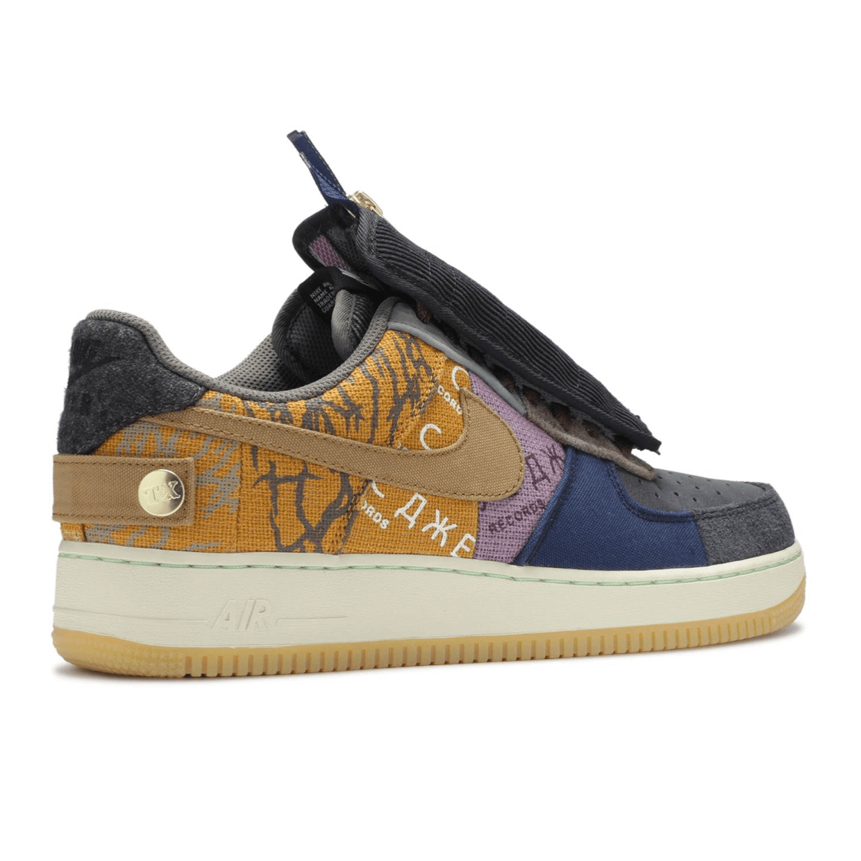 Air Force 1 Low Travis Scott Cactus Jack by Nike in Shoes. Available at KershKicks for £500.00. A must-have for fans of Nike looking to elevate their style with this Shoes.