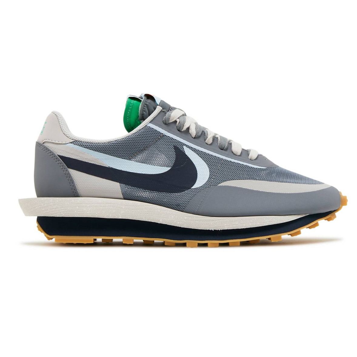 Nike LD Waffle Sacai CLOT Kiss of Death 2 Cool Grey by Nike in Shoes. Available at KershKicks for £250.00. A must-have for fans of Nike looking to elevate their style with this Shoes.