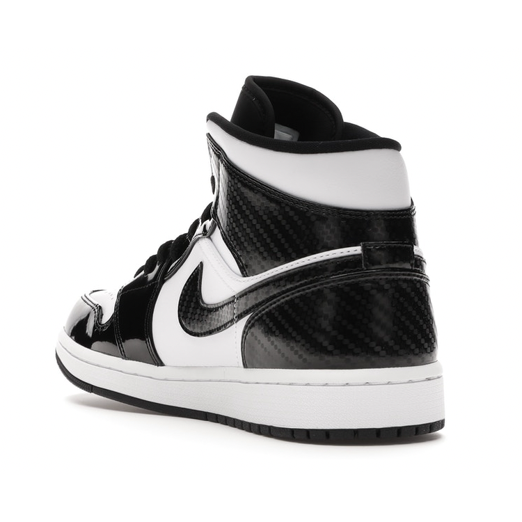 Jordan 1 Mid Carbon Fiber All-Star (2021) by Jordan's in Shoes. Available at KershKicks for £300.00. A must-have for fans of Jordan's looking to elevate their style with this Shoes.