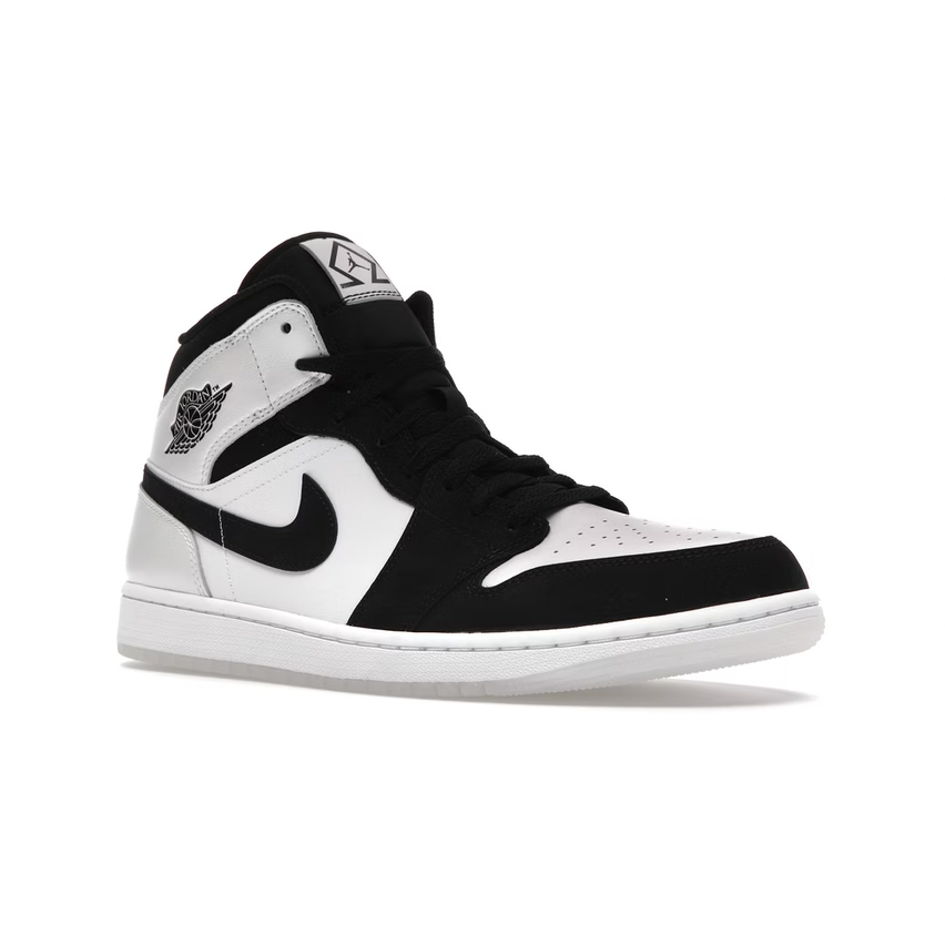 Jordan 1 Mid Diamond Shorts by Jordan's in Shoes. Available at KershKicks for £165.00. A must-have for fans of Jordan's looking to elevate their style with this Shoes.