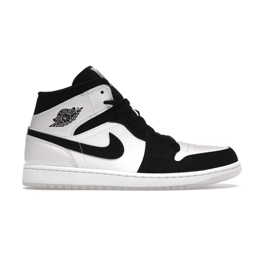 Jordan 1 Mid Diamond Shorts by Jordan's in Shoes. Available at KershKicks for £165.00. A must-have for fans of Jordan's looking to elevate their style with this Shoes.