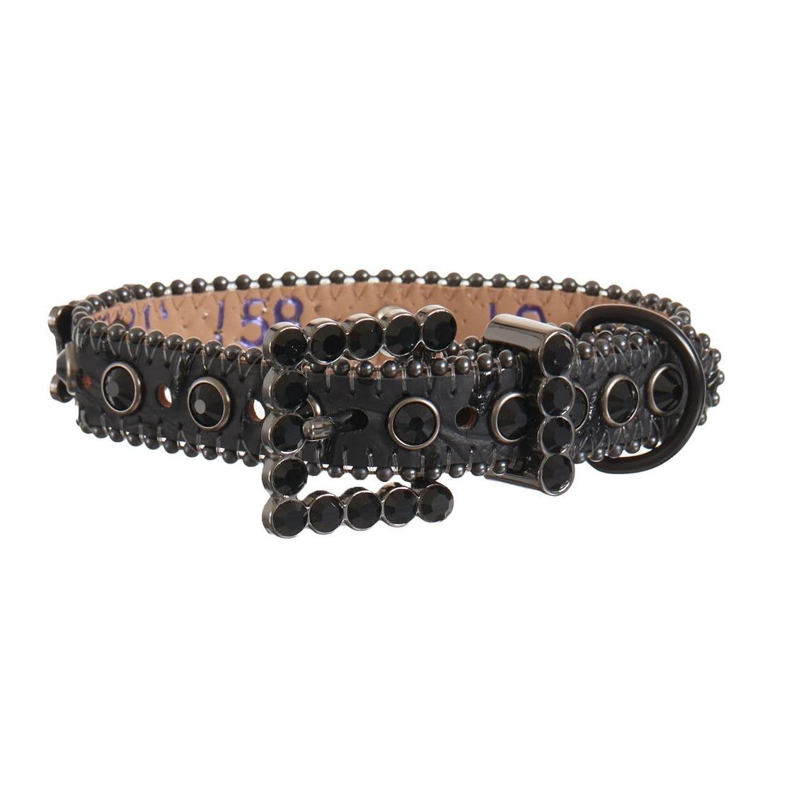 Supreme B.B. Simon Studded Dog Collar - Black