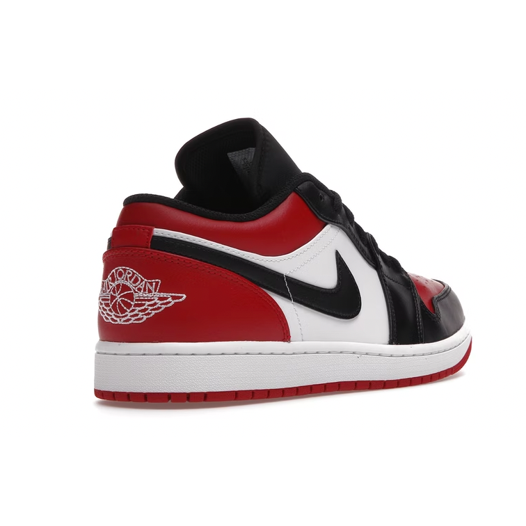 Jordan 1 Low Bred Toe by Jordan's in Shoes. Available at KershKicks for £185.00. A must-have for fans of Jordan's looking to elevate their style with this Shoes.