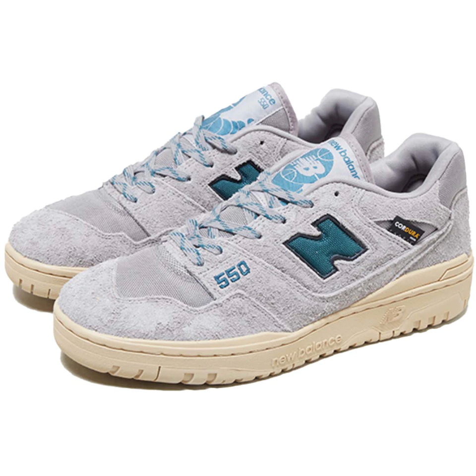 New Balance 550 size? Cordura Pack Grey Cream by New Balance in Shoes. Available at KershKicks for £195.00. A must-have for fans of New Balance looking to elevate their style with this Shoes.