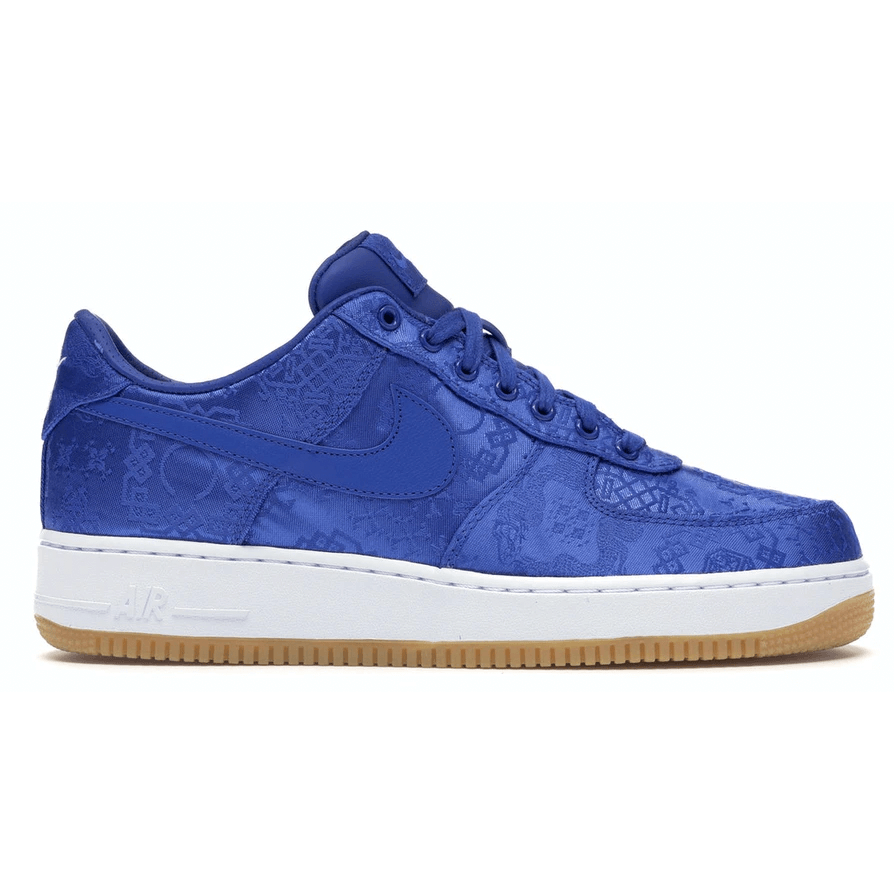 Air Force 1 Low CLOT Blue Silk by Nike in Shoes. Available at KershKicks for £350.00. A must-have for fans of Nike looking to elevate their style with this Shoes.