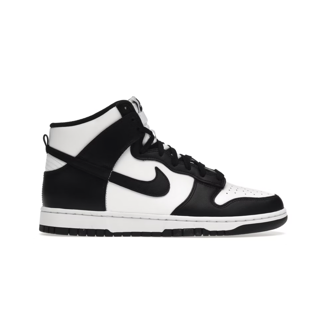 Nike Dunk High Panda (2021) by Nike in Shoes. Available at KershKicks for £145.00. A must-have for fans of Nike looking to elevate their style with this Shoes.