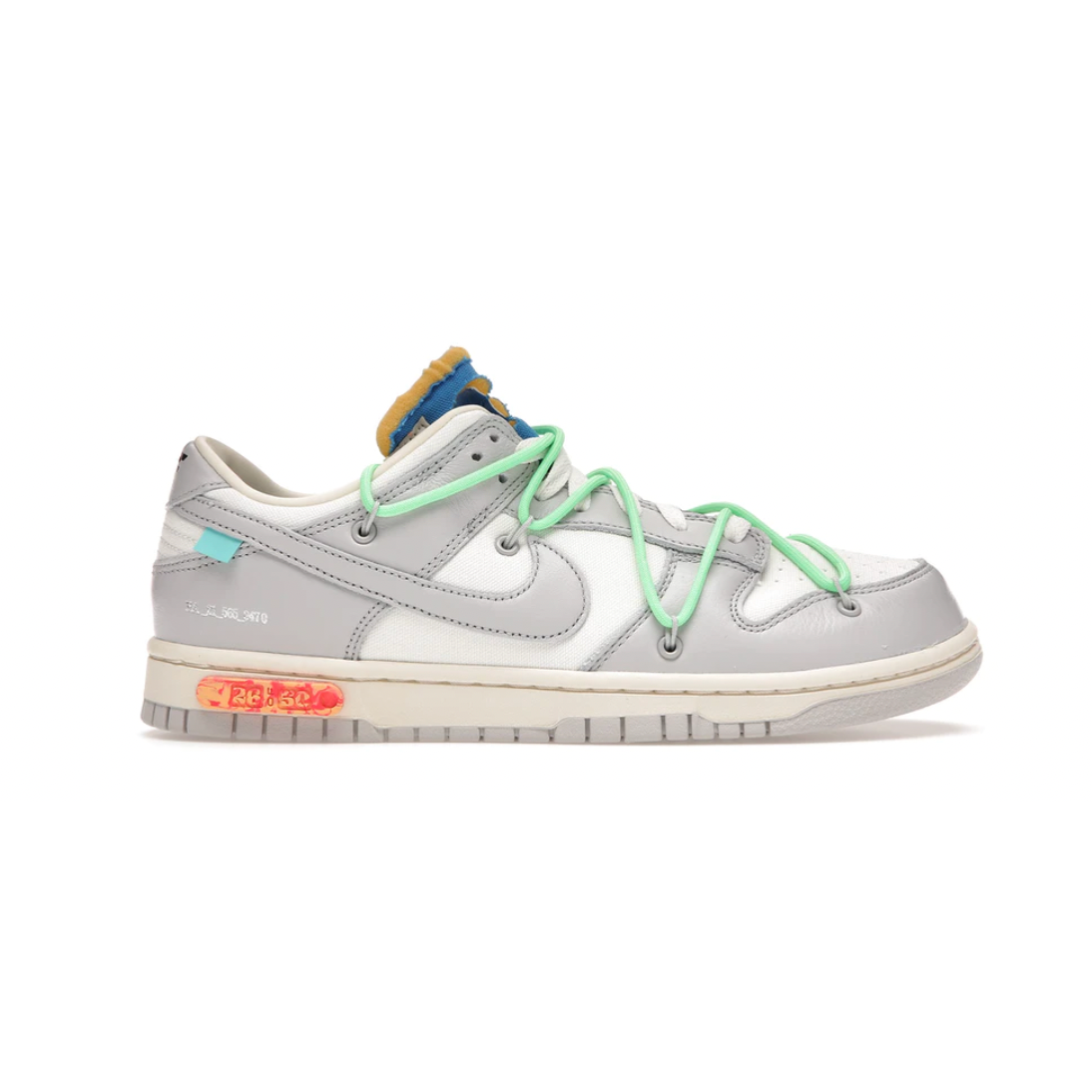 Nike Dunk Low Off-White Lot 26 by Nike in Shoes. Available at KershKicks for £950.00. A must-have for fans of Nike looking to elevate their style with this Shoes.