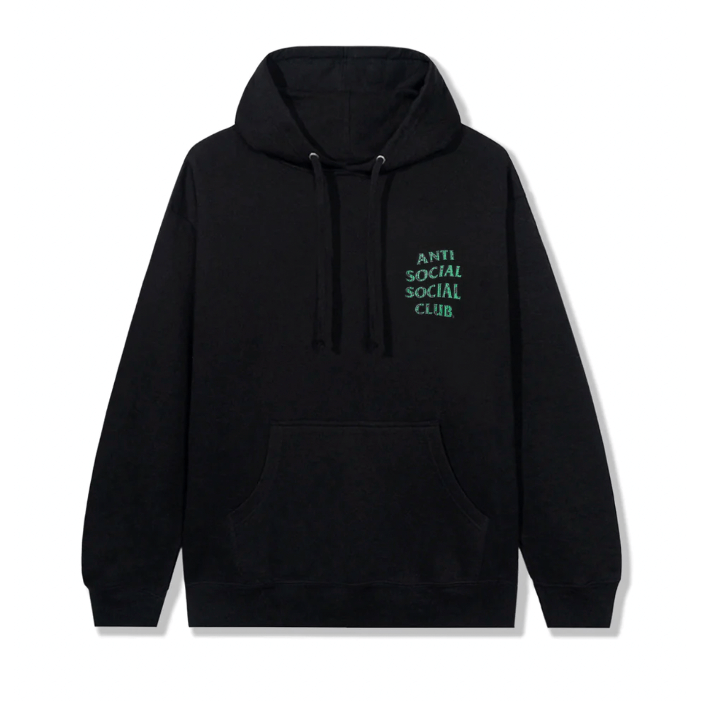 Anti Social Social Club Glitch Hoodie Black Anti Social Social Club KershKicks