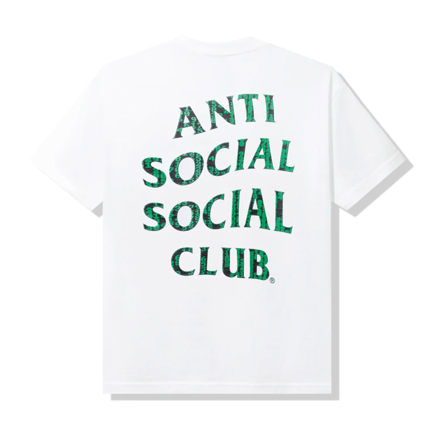 Anti Social Social Club Glitch T-shirt White from Anti Social Social Club