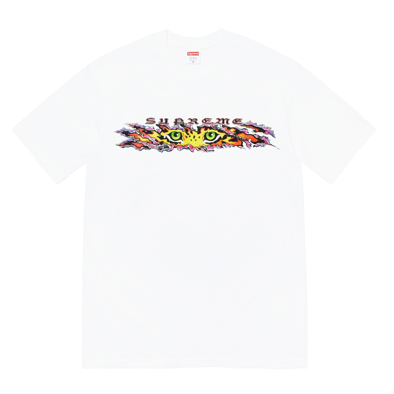 Supreme Eyes Tee White from Supreme