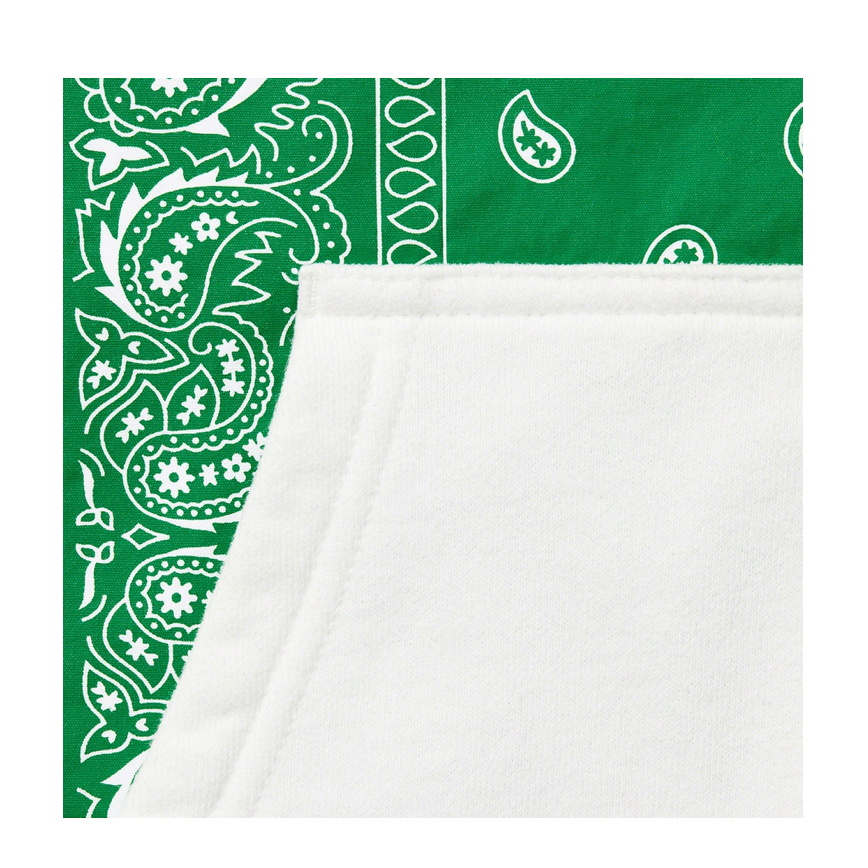 Supreme The North Face Bandana Hooded Sweatshirt White by Supreme in . Available at KershKicks for £250.00. A must-have for fans of Supreme looking to elevate their style with this Hoodie.