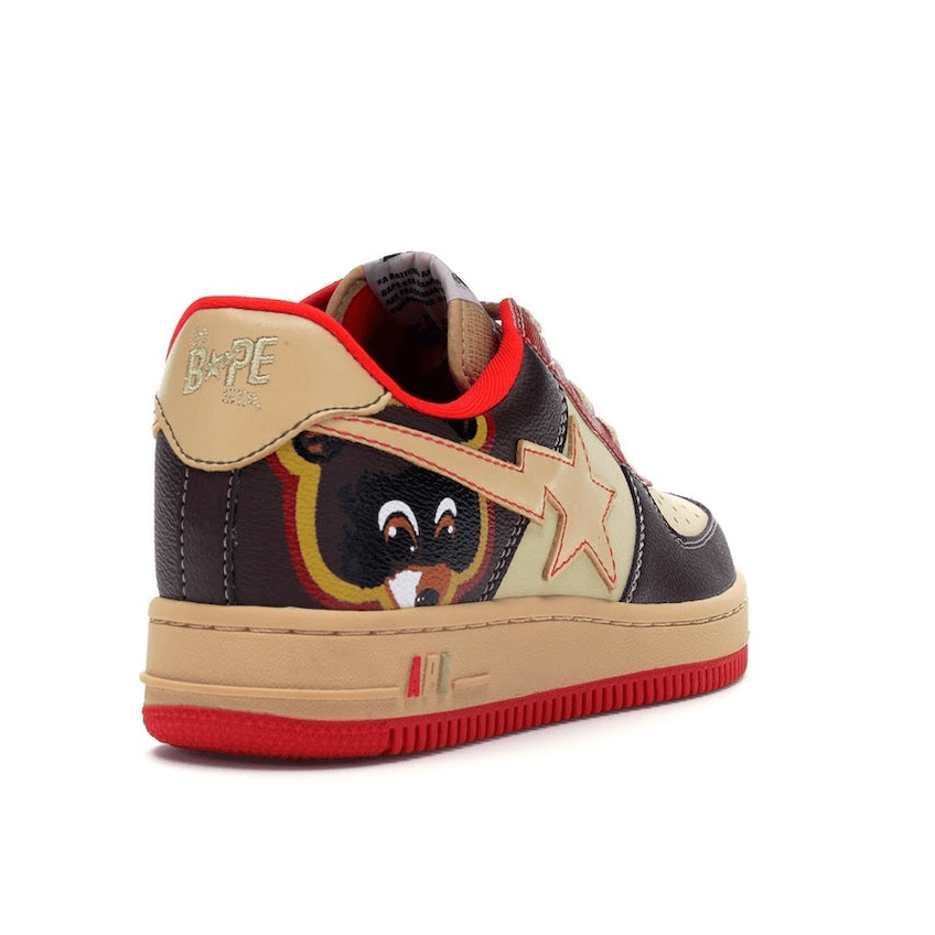 Bathing Ape Bape Sta Low Kanye West College Dropout by Kanye West in Shoes. Available at KershKicks for £7000.00. A must-have for fans of Kanye West looking to elevate their style with this Shoes.