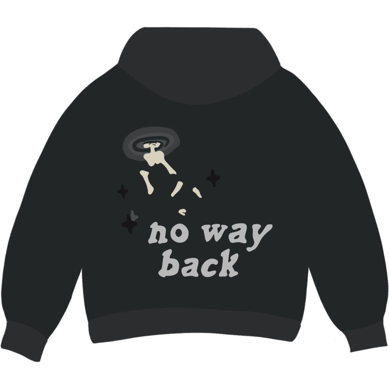 Broken Planet Market Trapped In Time Hoodie Soot Black by Broken Planet Market in Clothing. Available at KershKicks for £165.00. A must-have for fans of Broken Planet Market looking to elevate their style with this Hoodie.