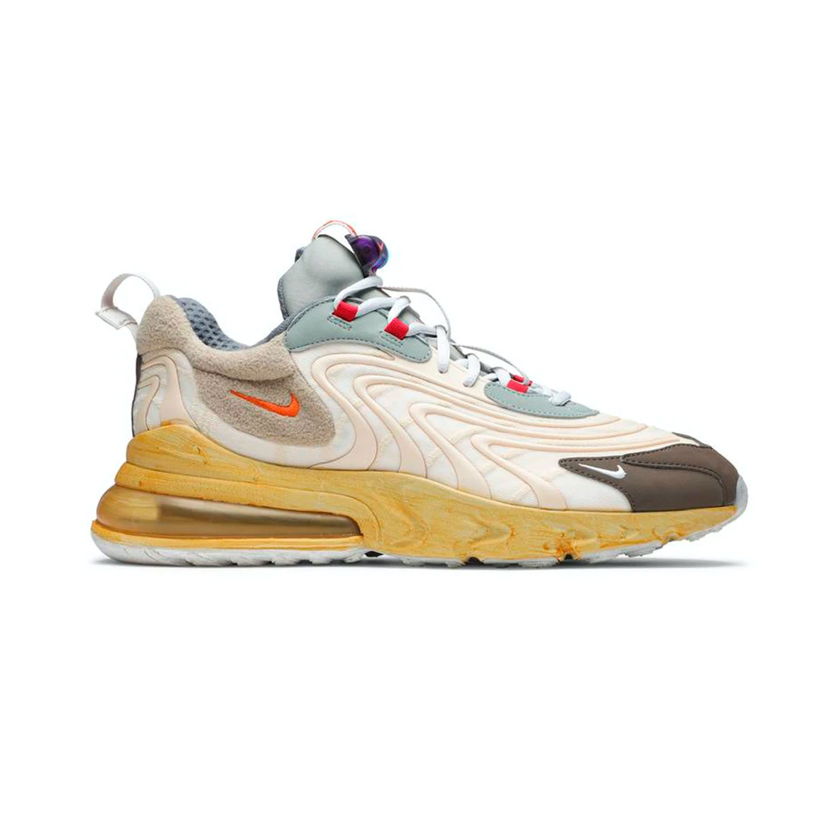Nike Air Max 270 React ENG Travis Scott Cactus Trails by Nike in Shoes. Available at KershKicks for £375.00. A must-have for fans of Nike looking to elevate their style with this Shoes.