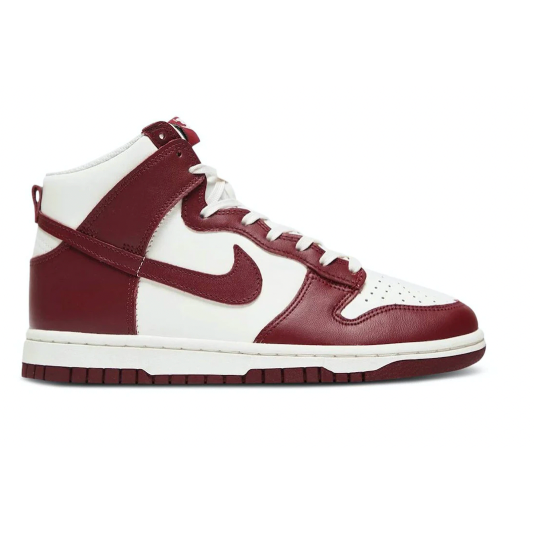 Nike Dunk High Sail Team Red (W) from Nike