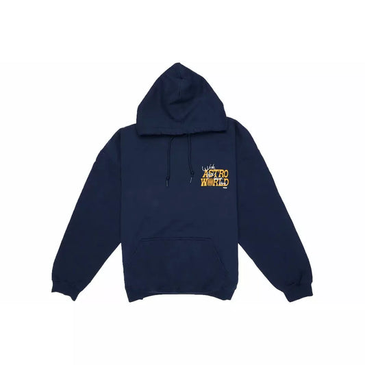 Travis Scott Astroworld Houston Exclusive Hoodie - Blue by Travis Scott in . Available at KershKicks for £175.00. A must-have for fans of Travis Scott looking to elevate their style with this Hoodie.