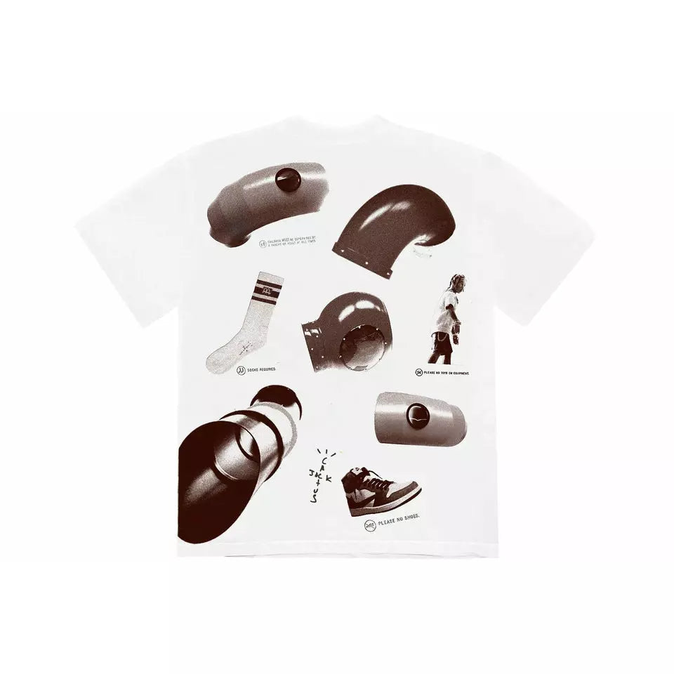 Travis Scott Rules T-Shirt White by Travis Scott in . Available at KershKicks for £90.00. A must-have for fans of Travis Scott looking to elevate their style with this T-Shirt.