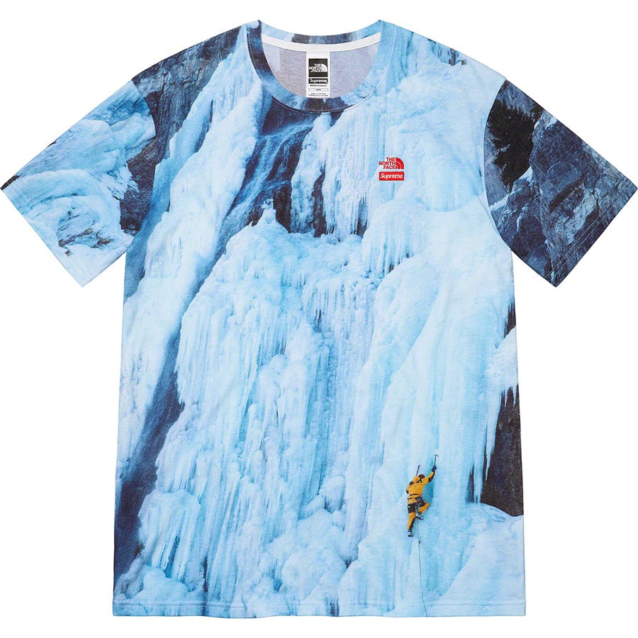 Supreme The North Face Ice Climb Tee by Supreme in . Available at KershKicks for £95.00. A must-have for fans of Supreme looking to elevate their style with this T-Shirt.