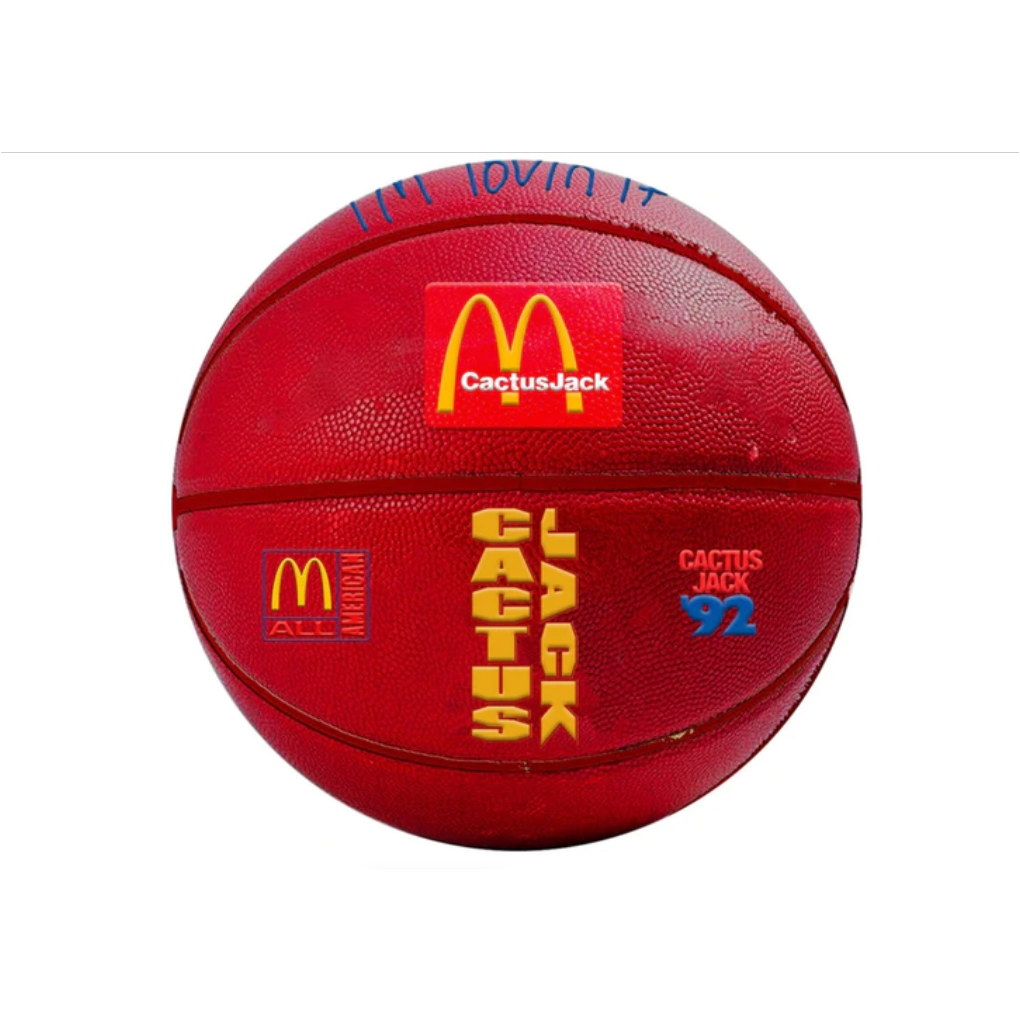 Travis Scott x McDonalds All American 92' Basketball by Travis Scott in Clothing Accessories. Available at KershKicks for £100.00. A must-have for fans of Travis Scott looking to elevate their style with this Accessories.