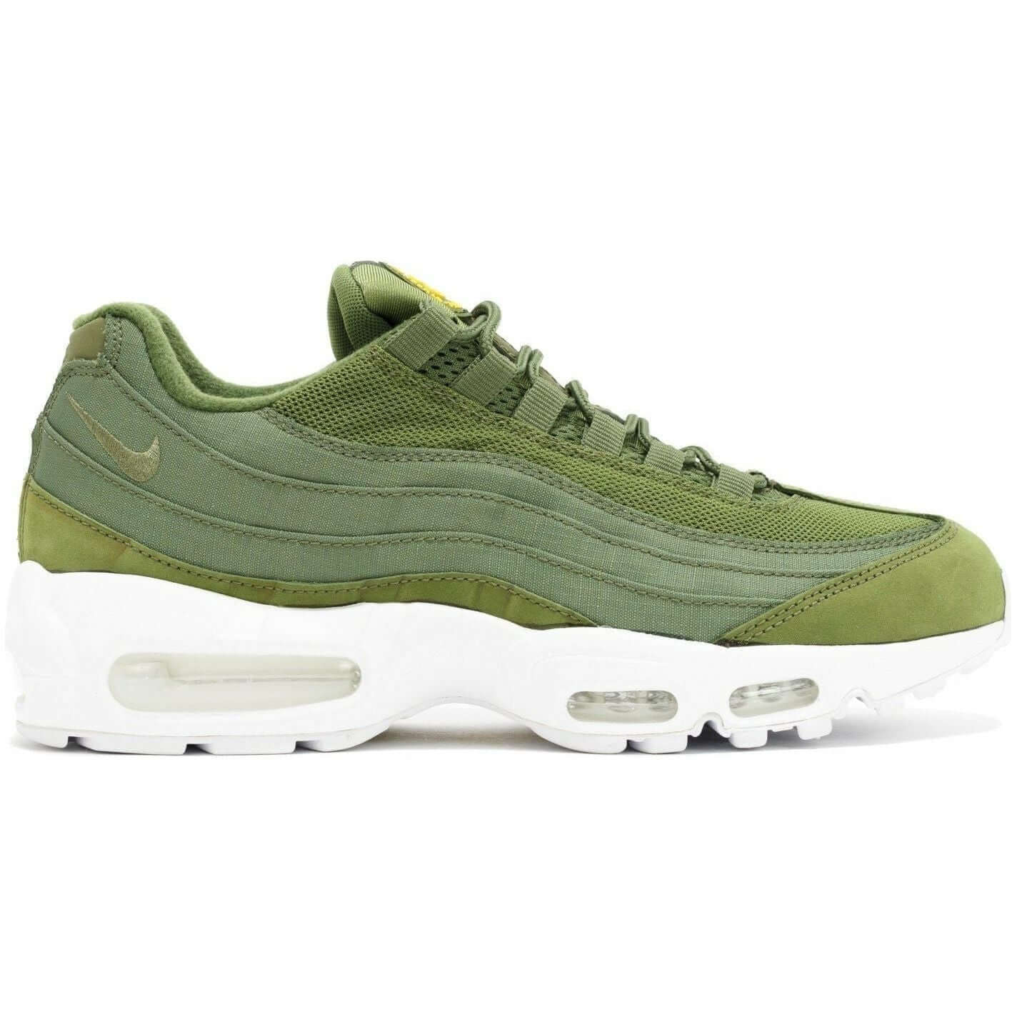Air Max 95 Stussy Olive by Nike in Shoes. Available at KershKicks for £335.00. A must-have for fans of Nike looking to elevate their style with this Shoes.
