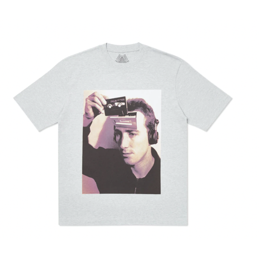 Palace Deckhead T-shirt Grey Marl by Palace in . Available at KershKicks for £70.00. A must-have for fans of Palace looking to elevate their style with this T-Shirt.
