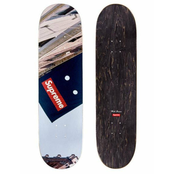 Supreme Banner Skateboard Deck Multi by Supreme in . Available at KershKicks for £110.00. A must-have for fans of Supreme looking to elevate their style with this Skateboard.