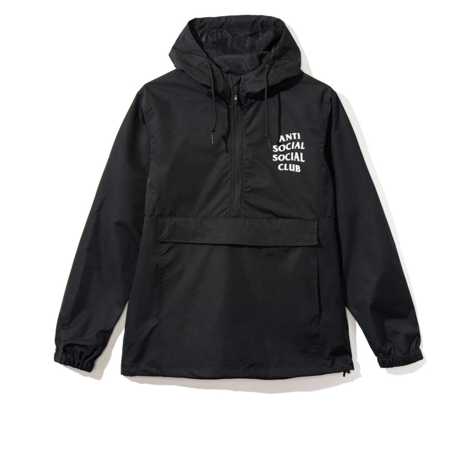 Anti Social Social Club Anorak - Black by Anti Social Social Club in Clothing. Available at KershKicks for £275.00. A must-have for fans of Anti Social Social Club looking to elevate their style with this Jacket.
